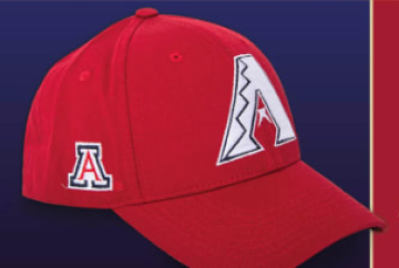 Arizona Diamondbacks baseball cap with UA logo