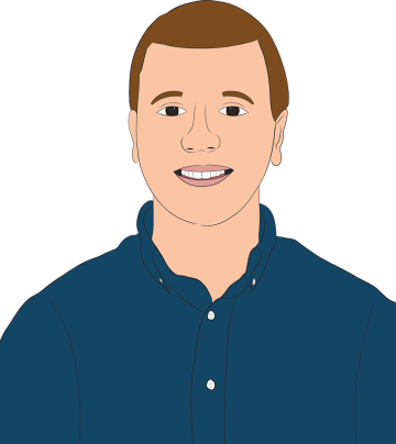 An illustration of Andrew Schultz